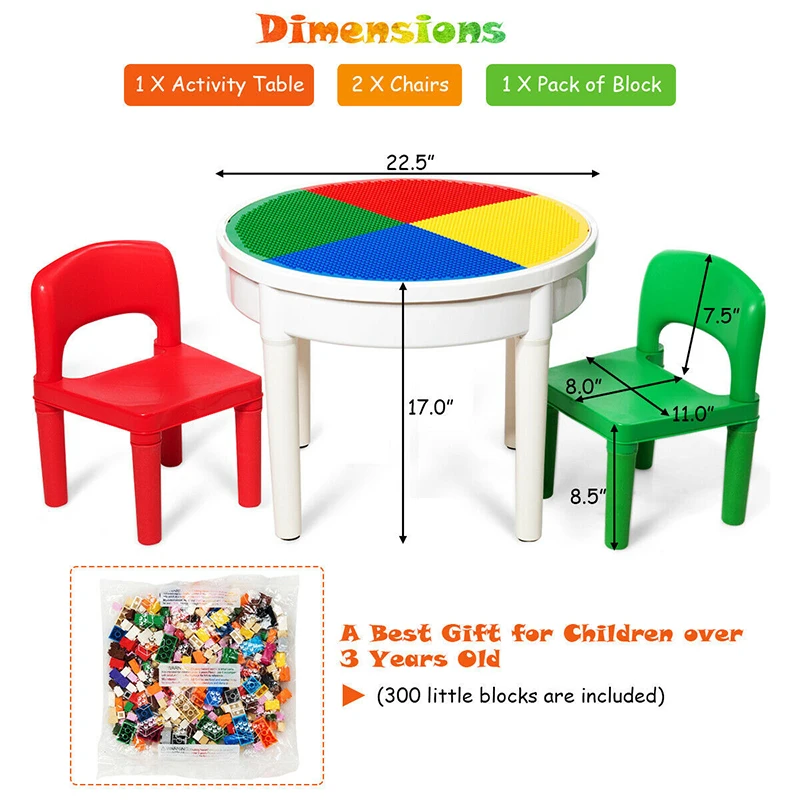childrens table and chairs for 5 year old