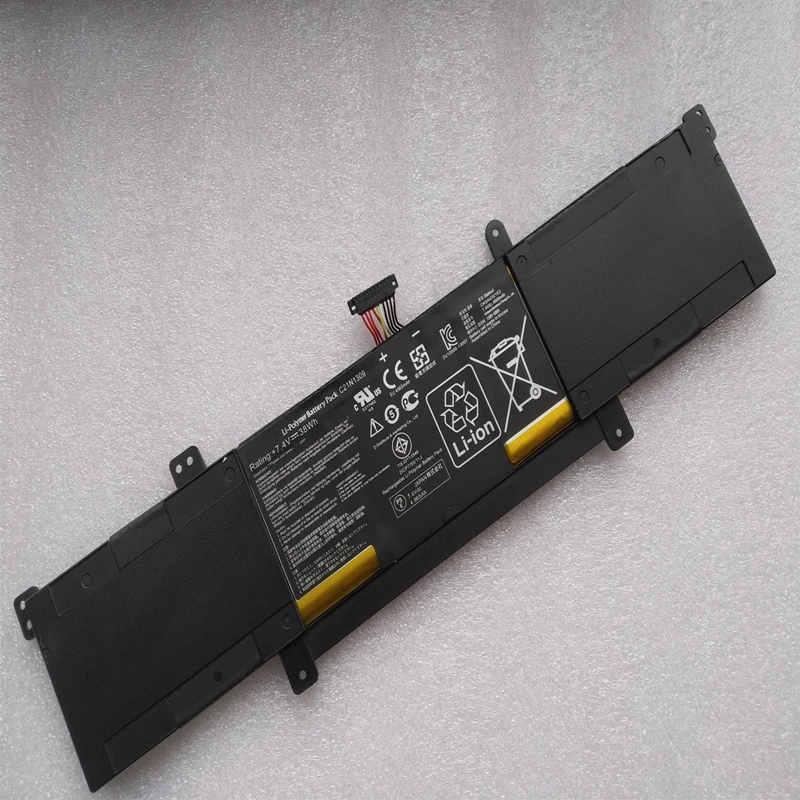 Новый оригинальный аккумулятор C21N1309 для ноутбука ASUS VivoBook S301LA S301LP Q301L Q301LA Q301LA-BHI5T02