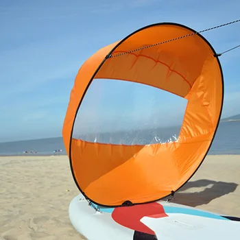 

Kayak Accessories Rowing Boat Sail Clear Window Water Sports Foldable Wind Sailing Safe Canoe Board Easy Use Durable Downwind