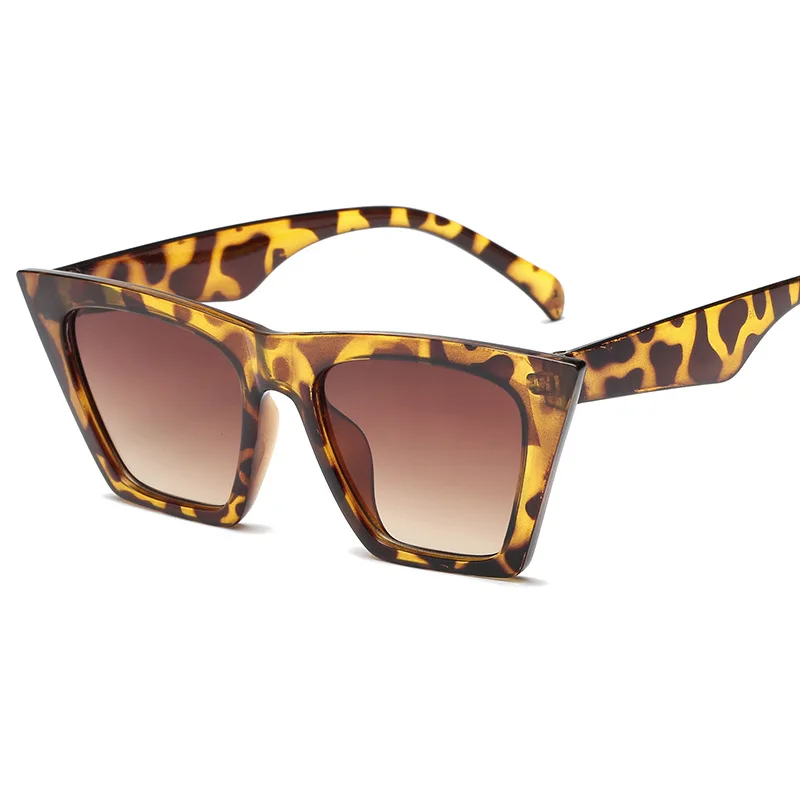 Винтажные женские солнцезащитные очки кошачий глаз, высокое качество, фирменный дизайн, модные солнцезащитные очки для мужчин, ретро зеркальные очки для водителя