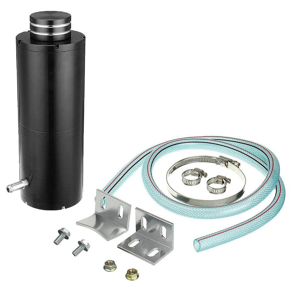 Universal 800ml Unbiversal Overflow Catch Tank Radiator Coolant Cooling Aluminum Alloy Catch Tank Overflow Reservoir