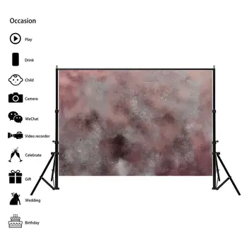 

Retro Vintage Style Tie-dye Mixed Color Photography Background Cloth Foldable Wear-resistant Photography Backdrop Props