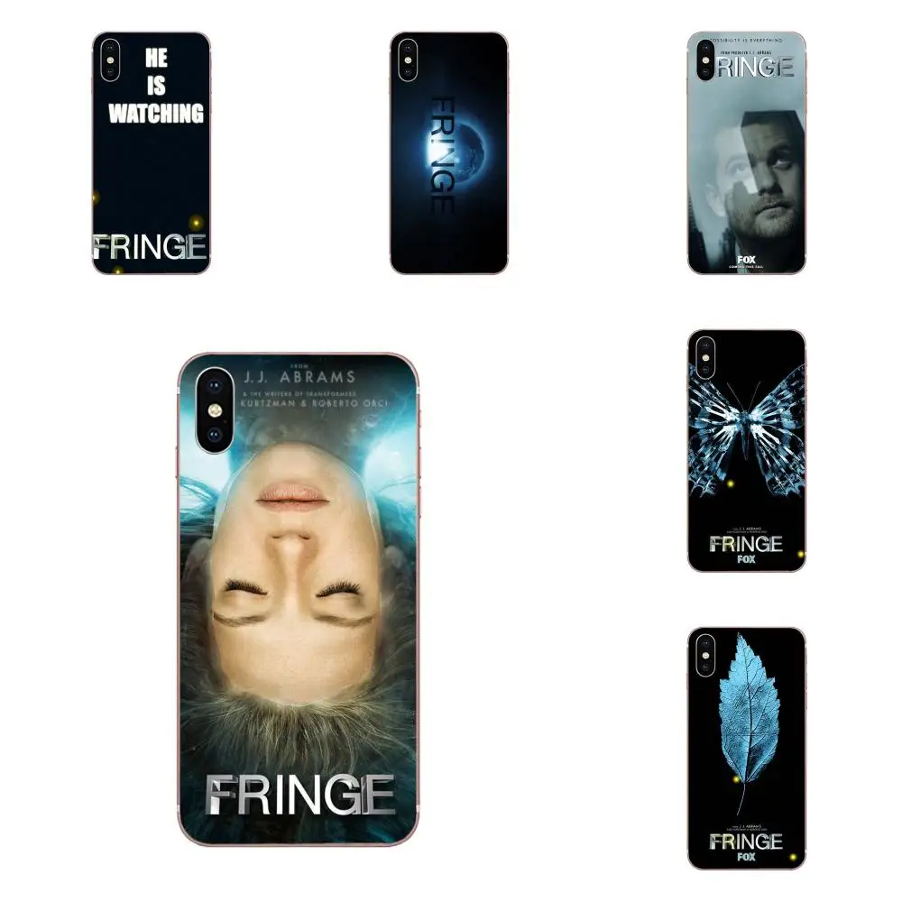 TPU мобильный чехол для Apple iPhone 4 4s 5 5C 5S SE 6 6S 7 8 Plus X XS Max XR Fringe Fox