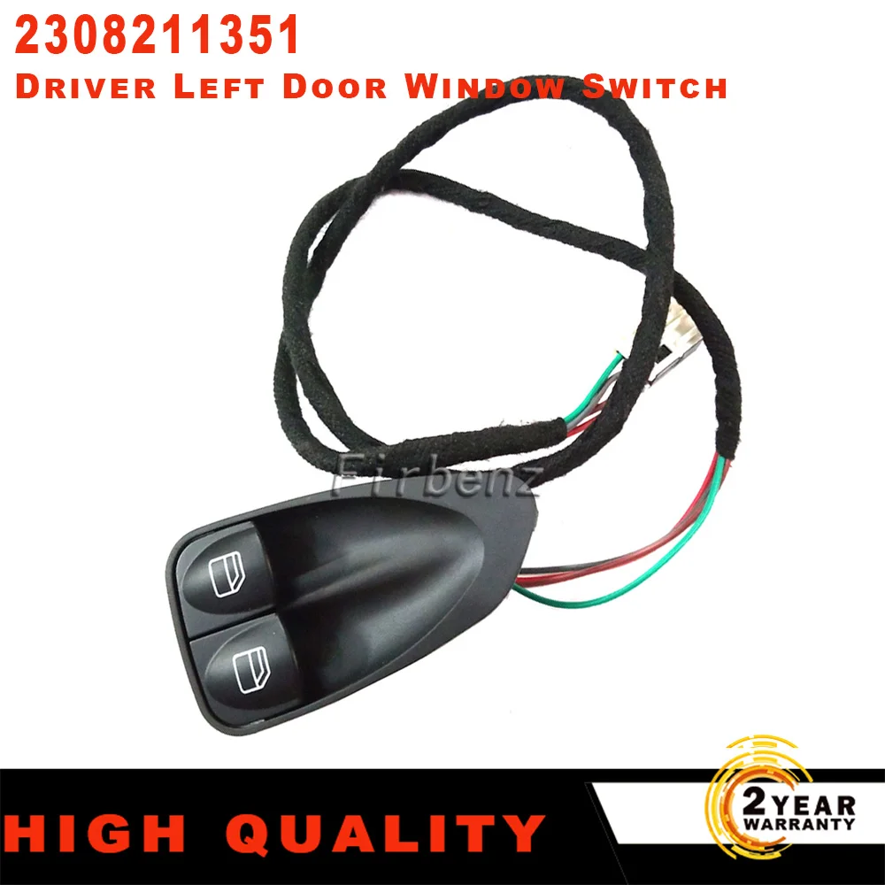 Interruttore Finestrino Sinistro Per Auto Lhd 2308211351 Per Mercedes-Benz R230 Sl Classe Sl500 Sl550