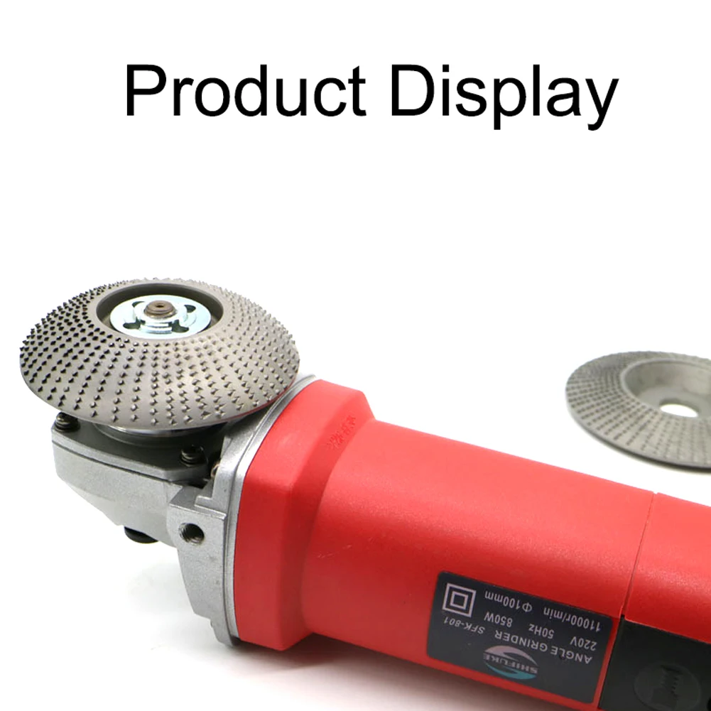 Original Wood Grinding Wheel Angle Grinder Disc Wood Carving Sanding Abrasive Tool for Home Woodworking DIY Tools Kits
