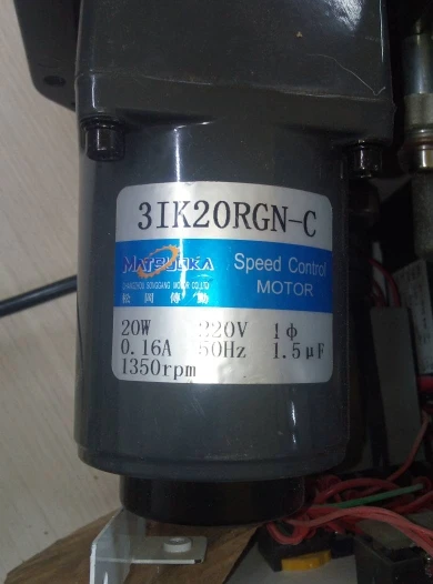 

Motor 20W single-phase AC 220V micro gear reducer adjustable speed variable speed motor 3GN-30K Motor + gear box