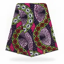 Анкара Африканский воск печати ткань хлопок в технике батик tissu africain швейная ткань для женщин платья
