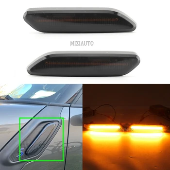

LED Dynamic Turn Signal Side Marker Light Sequential Blinker Light for BMW MINI Cooper R60 R61 2010-2017 flashing Fender Lights