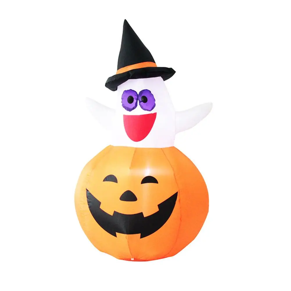

Halloween Garden Decorations Halloween 1.2 Meters Lighted Pumpkin Elf Inflatable Dolls Halloween Garden Decoration Inflatables