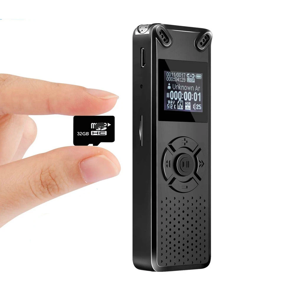 Digital Audio Voice Recorder 8GB 16GB Professional Portable