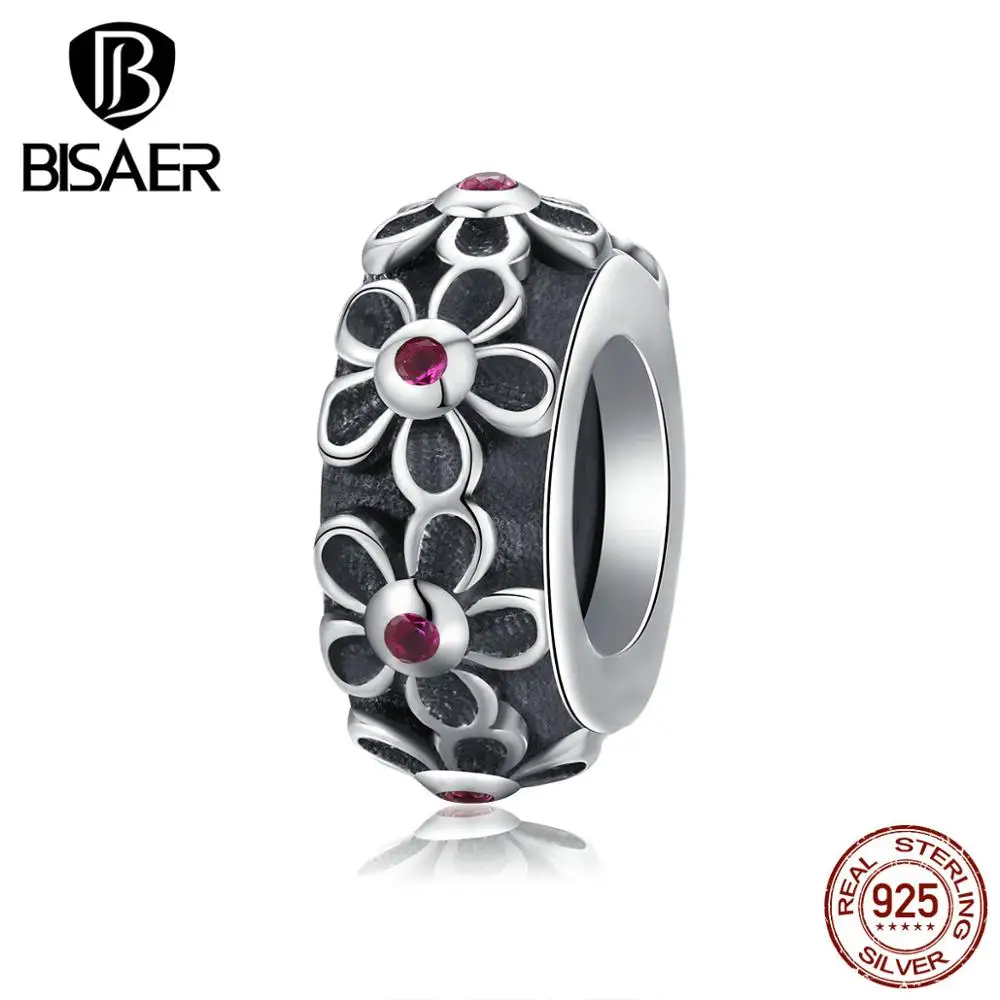 BISAER, 925 пробы, Серебряное сердце, гравировка, сердце, бусины, талисманы, подходят для женщин, очаровательный браслет, аутентичное серебро 925, ювелирное изделие