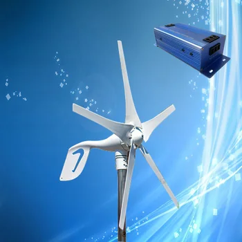 

400W Wind Turbines 12V/24V Optional + 600W Wind Generator Charge Controller with LED Indicator, Auto and Manual Brake