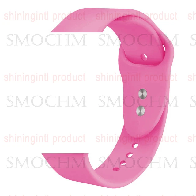 Rose Pink Silicon Smochm IWO 10 Bluetooth умные часы серии 1:1 IWO 8 Plus IWO 9 обновленный gps трекер спортивные умные часы для Apple iPhone Android - Цвет: Rose Pink Silicon