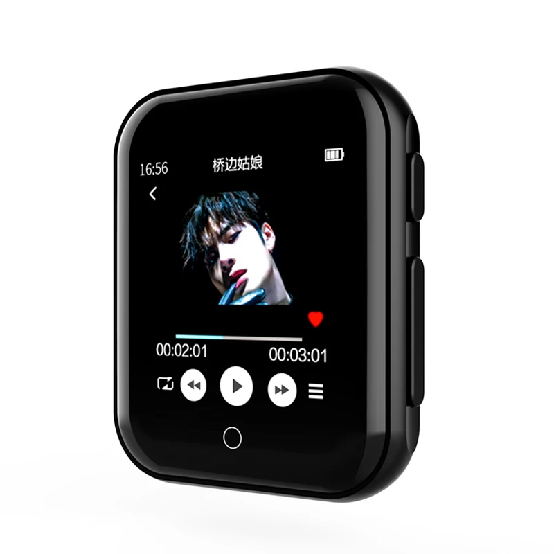 RUIZU M8 Bluetooth MP4 Player with Detachable Strap 8GB Touch Screen Mini MP4 Wrist Watch Support FM Radio Recorder E-Book Video