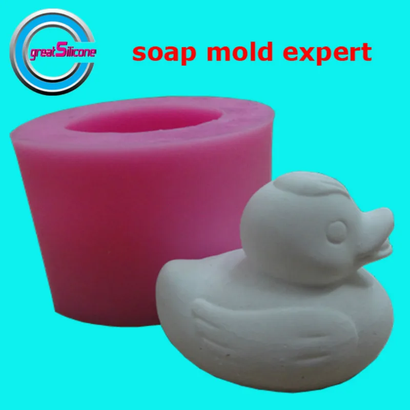 Small Duck Diy Silicone Soap Mold Candle Wax Mold Decorating Cake