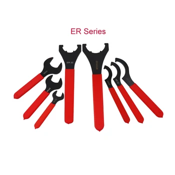 

1PCS ER Collet Chuck Nut Wrench ER16A/20A ER25UM/32UM/40UM ER8M/11M/16M/20M/25M ER11MS CNC Milling Tool Lathe Tools ER Spanner