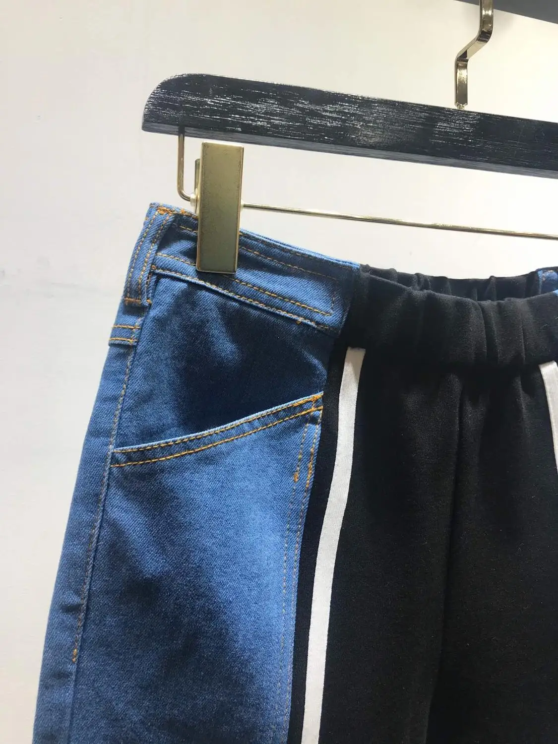 2019FW winner новые женские повседневные Лоскутные джинсы женские джинсовые брюки ddxgz2