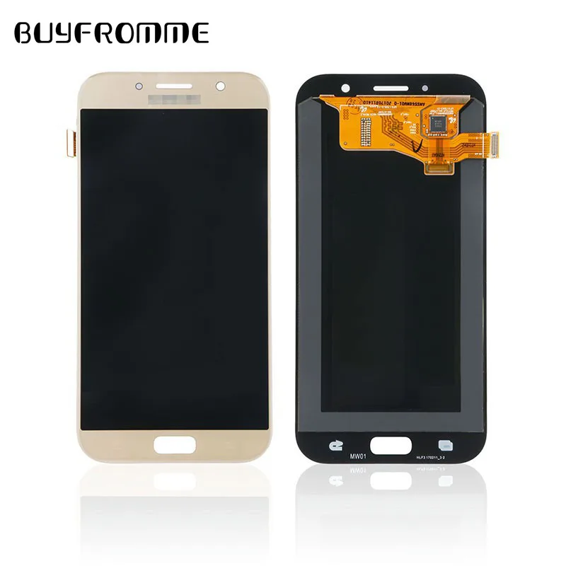 BUYFROMME TFT LCD для Samsung Galaxy A7 2017 A720 A720F с сенсорным экраном дигитайзер в сборе