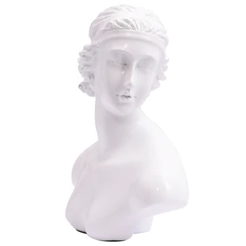 

Necklace Jewelry Hanging Rack Organizer Stand Mannequin Sculpture Home Decor