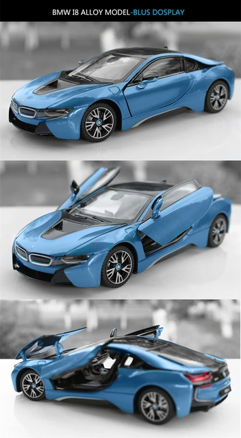 1930 Car Modelbmw I8 1:24 Diecast Model Car - White Alloy