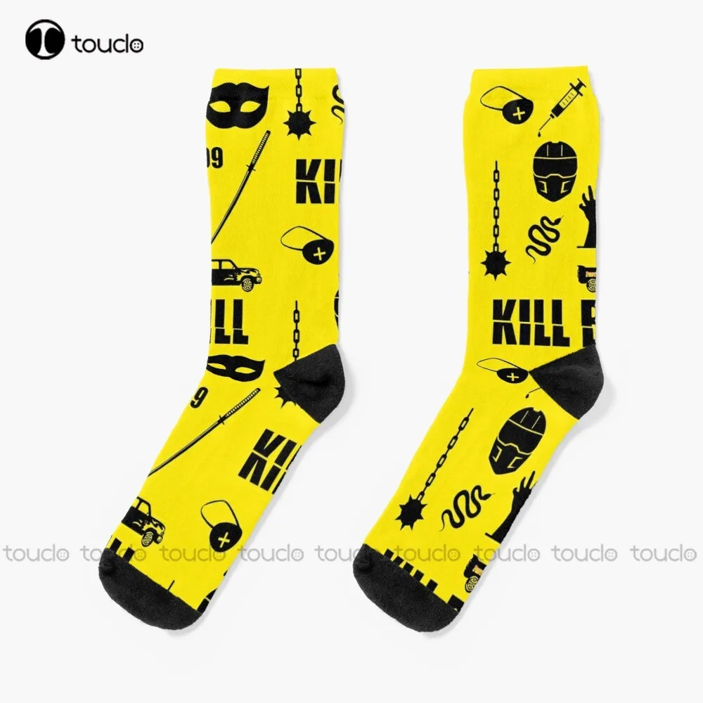 Носки Kill Bill Ovie с кинофильмом и актом Тарантино носки на заказ подарок День