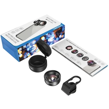 

Apexel Hd Optic Camera Phone Lens 100Mm Macro Lens 10X Super Macro Lenses for Iphonex Xs Max Samsung S9 All Smartphone