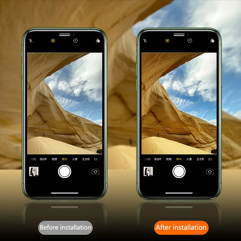 Защитный экран для объектива камеры iPhone 11 Pro Max чехол X XS XR 8 7 Plus прозрачная пленка
