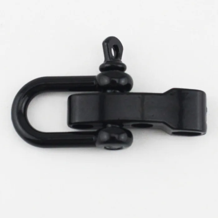 5 Pcs U D Shape Anchor Shackle Screw Pin Bracelet Buckle Accessories for Outdoor ZJ55