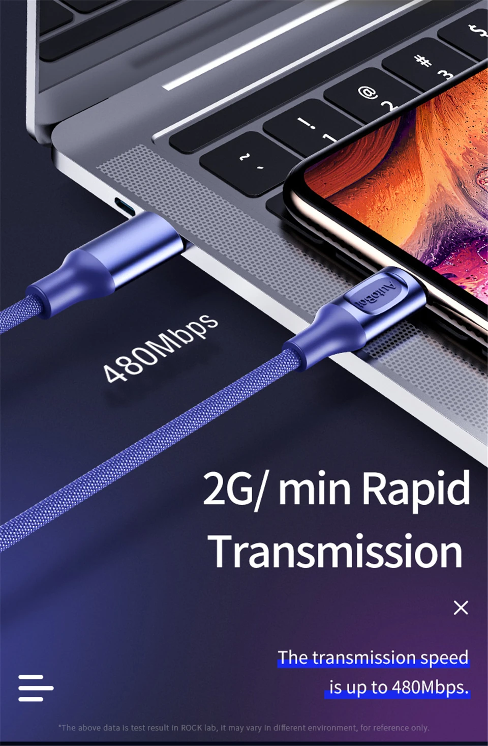 Rock MFI Сертифицированный usb-кабель type c для зарядки lightning для iPhone xs max xr 8 7 6 plus 5 apple ipad pro быстрое зарядное устройство pd кабель
