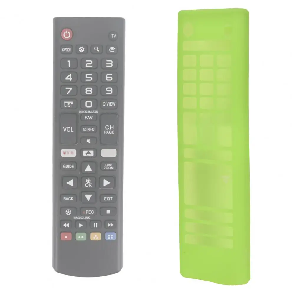Anti-fall Anti-slip Silicone TV Remote Control Case Protector for LG AKB75095307 AKB74915305 AKB75375604 3