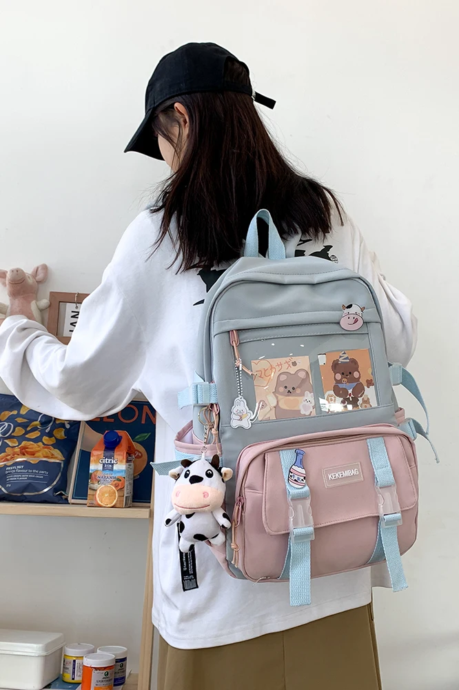 Kawaii Korea Style Soft Pastel Backpack