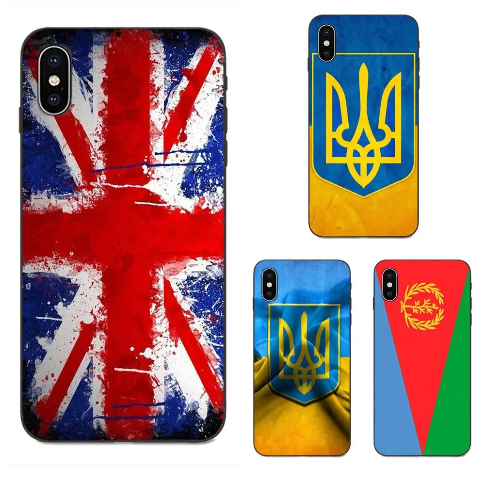 Мягкий термополиуретановый чехол Крышка Эритрея Швейцарский украинских