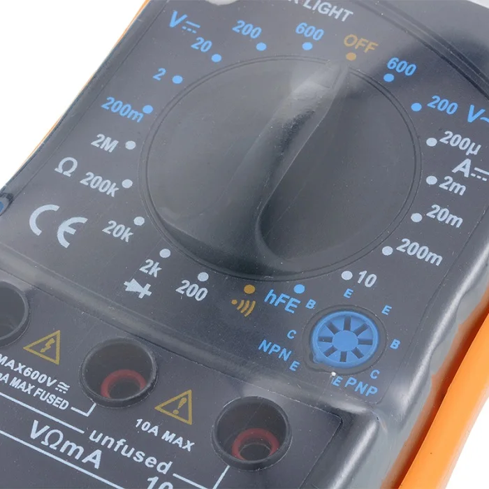 UK-830LN цифровой мультиметр тестер ЖК-дисплей электрик ручной мультиметр AC/DC измеритель напряжения портативный мультиметр с подсветкой