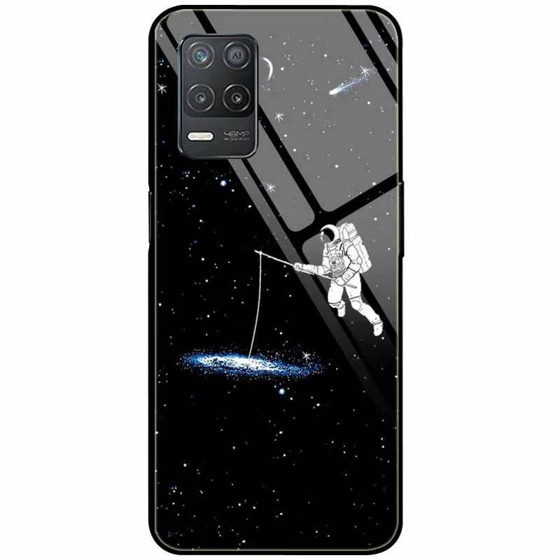 Tempered Glass Hard Protective Back Cover - Cute Design