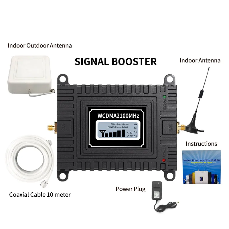 2100 МГц Мобильный усилитель полоса 1 повторитель WCDMA 3G Rrepeater ретранслятор UMTS