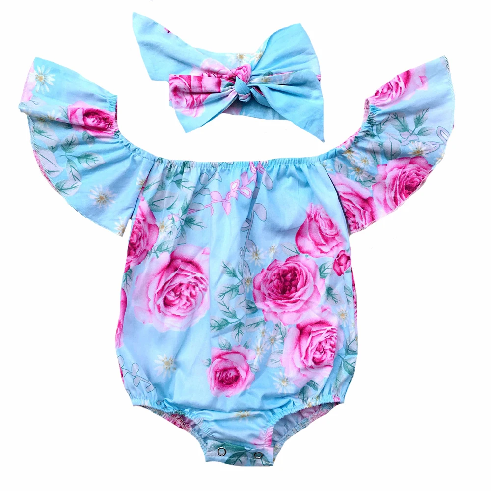 boho romper baby girl