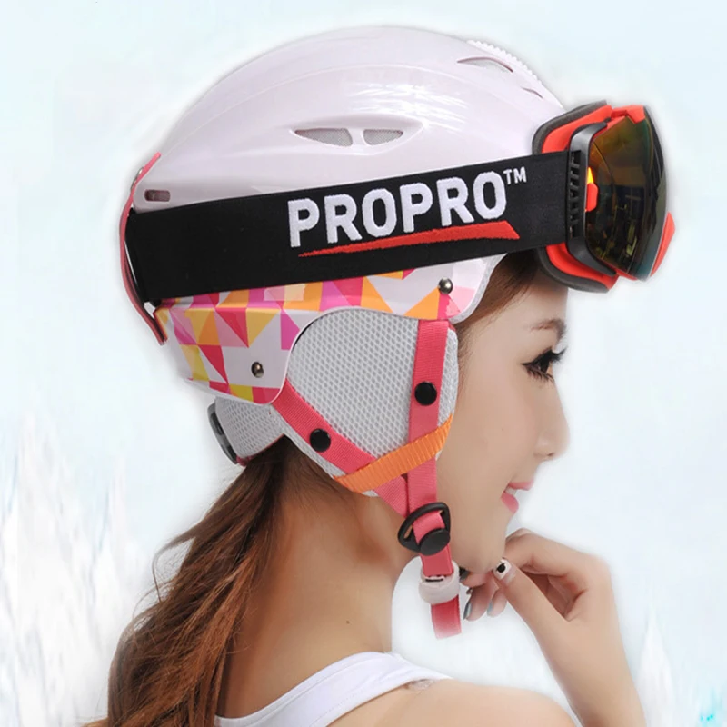 Propro мужские и женские полупокрытые лыжные шлемы для спорта на открытом воздухе ABS цельноформованный шлем скейтборд мото велоспорт шлем