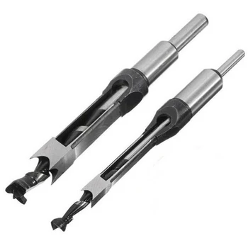 

Repair Drill Bits Equipment Accessory Parts 2Pcs Mortising Silver+Black