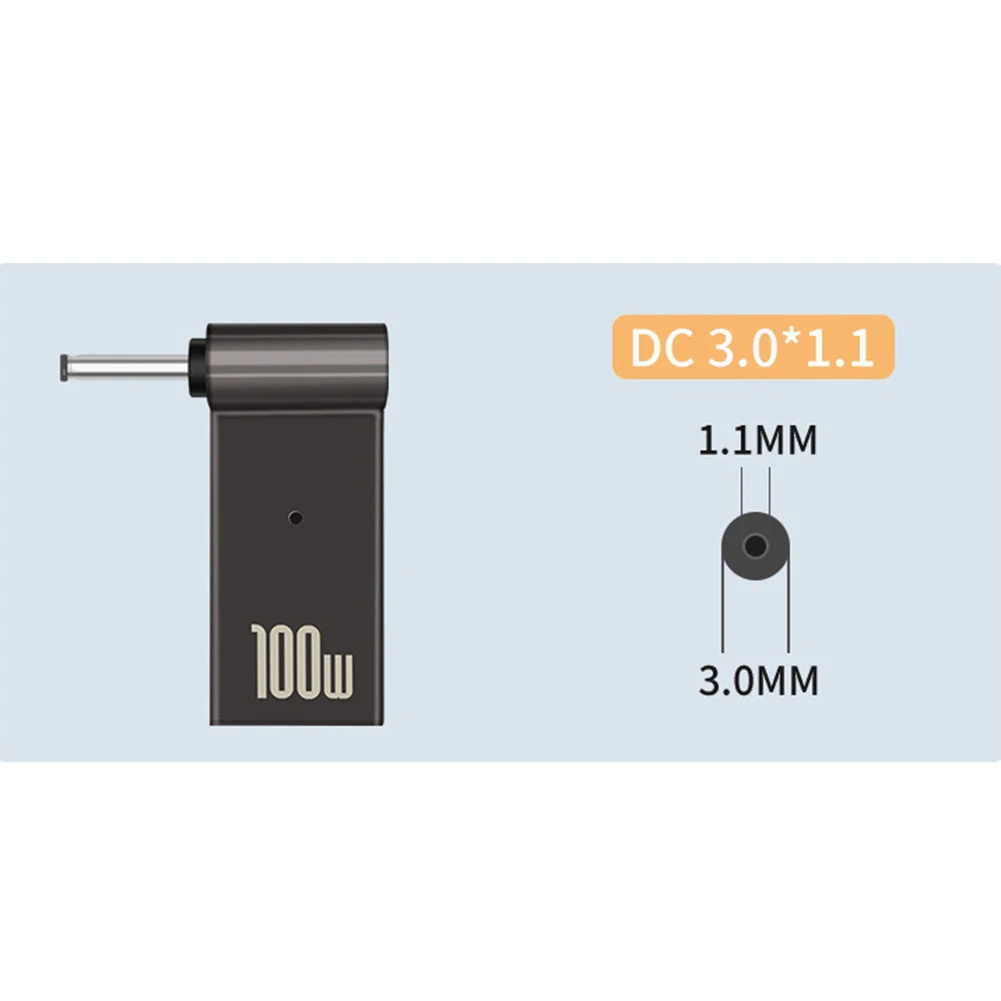 100W USB Type-C Female to DC Male Jack Plug Converter for Acer, Samsung, Lenovo Laptop Power Charger Description Image.This Product Can Be Found With The Tag Names Computer Cables Connecting, Computer Peripherals, Laptop power charger supply adapter connector, PC Hardware Cables Adapters