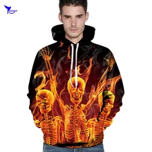 Парные толстовки с капюшоном длдя паркура осень зима с цифровым 3d-рисунком пальто с капюшоном для мужчин женщин Хип Хоп Уличная одежда футболки свитера для скейтборда