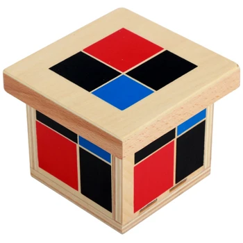 

Early Learning Educational Toys Wooden Square for Toddlers Preschool