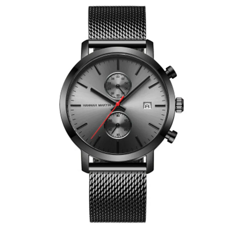 

Reloj Hombre New Fashion Design Waterproof Ultra-thin Stainless Steel Mesh Brand Men Watches Top Brand luxury Quartz Male