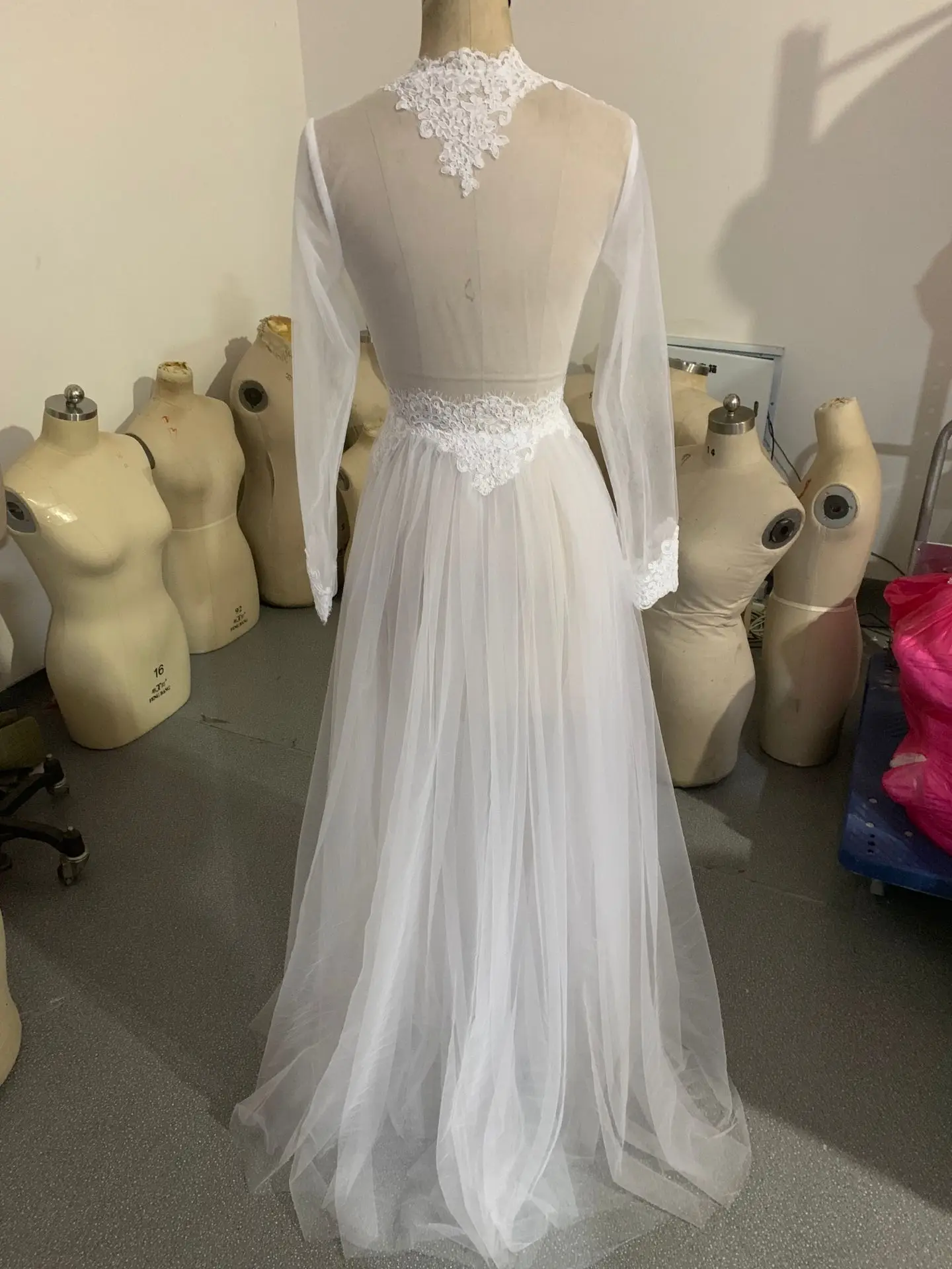 Для женщин тюлевые прозрачные свадебное болеро индивидуальный заказ с оторочкой кружевом Свадебная вечеринка платье-накидка Болеро свадебное болеро