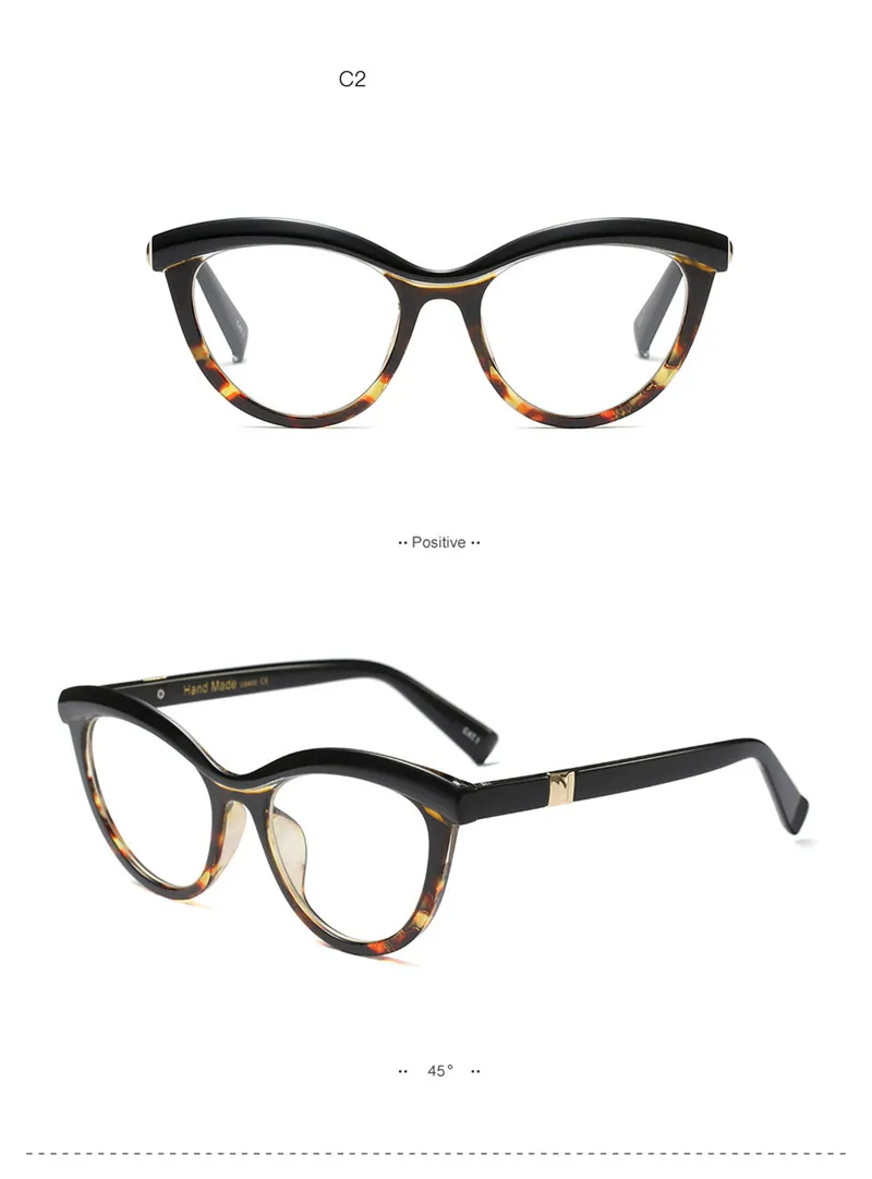 Сексуальные красные квадратные оправы для очков для женщин модный бренд кошачий глаз очки с бесцветными линзами оправы оптические очки для компьютера Oculos