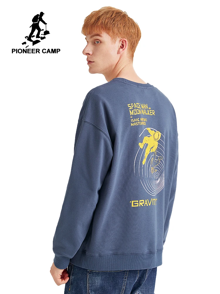 Pioneer Camp Men Sweatshirt Hot Sale Hoodies Casual Fashion Clothes Hipster Autumn Winter Cotton Sportswear AWY906367