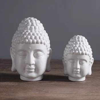 

Buddha Statue for Decoration Buddha Sculpture Buddhism Figurine Budas Decorativos Figuras Creative Resin Decorations for Home