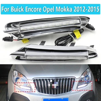 

1 Pair LED DRL Daytime Running Light Driving Daylight Signal lamp Styling For Buick Encore Opel Mokka 2012 2013 2014 2015
