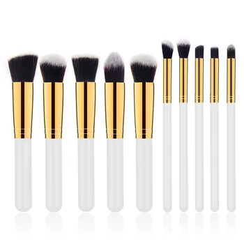 

10 PCS Professional Kabuki Make-up Brush Foundation Blusher Face Powder Brushes Makeup Brush LDO99