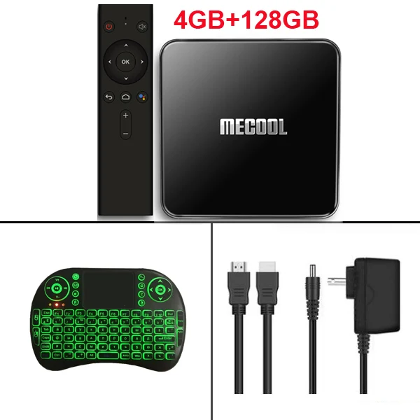 km3 4G 128G keyboard Google Сертифицированный MECOOL KM3 Smart Android 9,0 tv Box Amlogic S905x2 Четырехъядерный 4 ГБ/64 ГБ 4 ГБ/128 ГБ 2,4G 5G Wifi Netflix Youtube - Цвет: km3 4G 128G keyboard