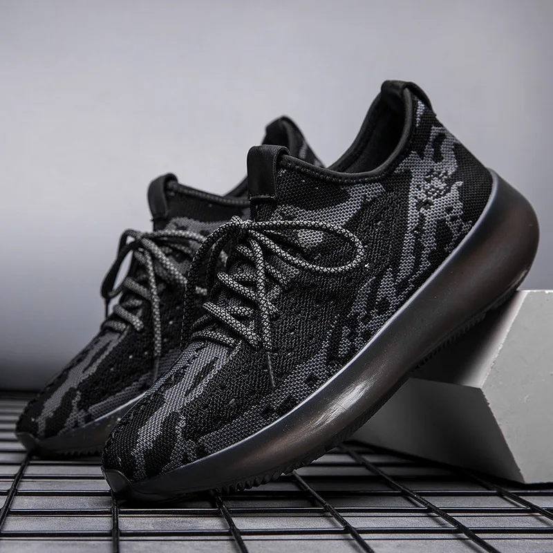 

Shoes Sneakers Tenis Masculino Men's Fly Woven Buty Meskie Casual Wear Resistant Sneakers Leisure Men